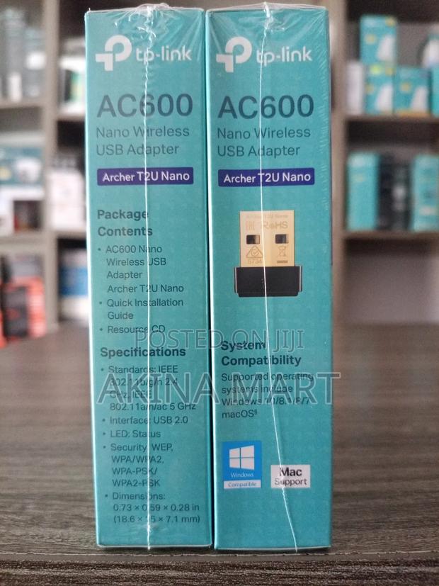 Tp Link Archer T2u Nano Ac600 Nano Wireless Usb Adapter photo 2