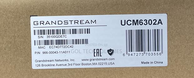 Grandstream Ucm6302a Ip PBX | 2 Fxo Ports, 2 FXS Ports Desktop/Wall-Mo photo 2
