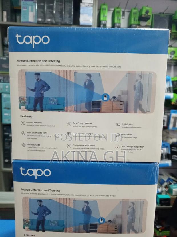 Tp-Link Tapo Pan/Tilt Home Security Wi-Fi Camera Tapo C210 photo 3
