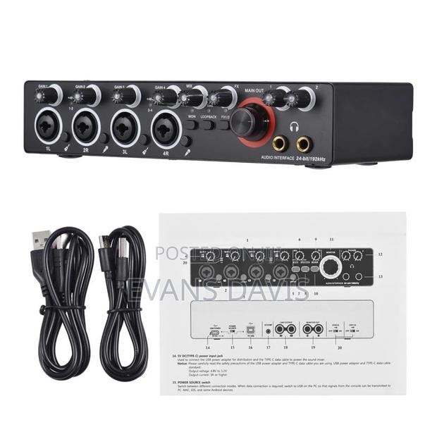 4 Channel Q22 Professional Music Sound Card · Photo 4
