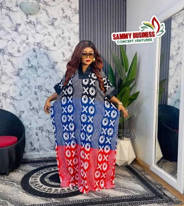 Beautiful Print Boubou Gown