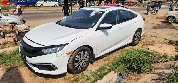 Honda Civic Sport Sedan 2020 White photo 2