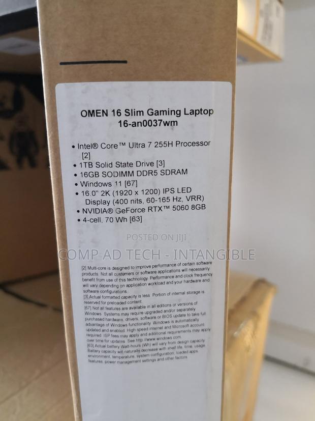 New Laptop HP Omen 16 16GB Intel Core Ultra 7 SSD 1T photo 2