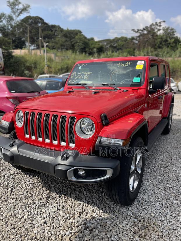 Jeep Wrangler Sahara 4 Door 4x4 2023 Red
