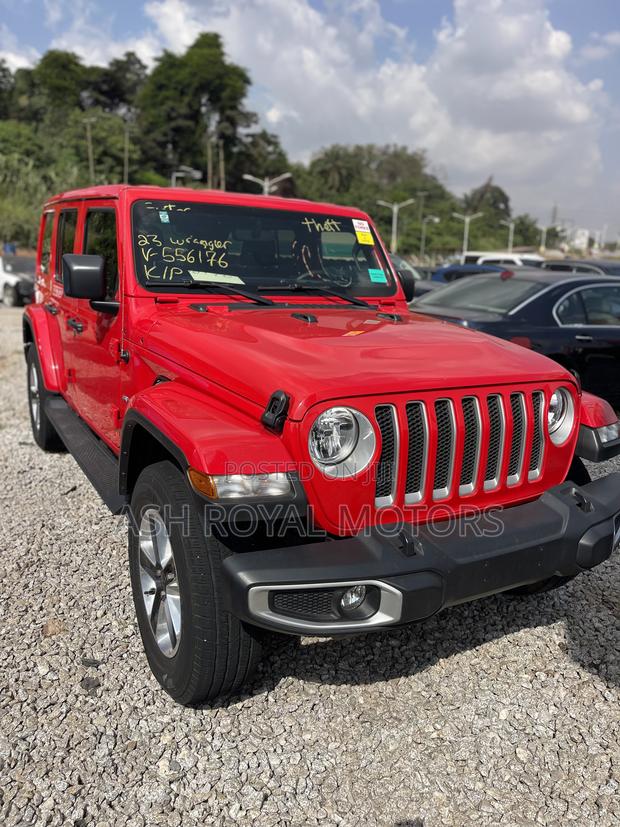 Jeep Wrangler Sahara 4 Door 4x4 2023 Red
