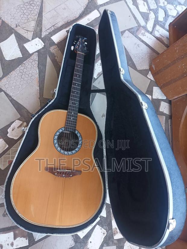 Matrix by Ovation in Solid Case With Strap New Set of Strings photo 2
