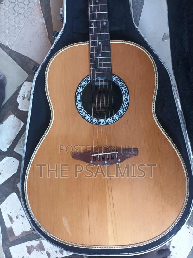 Matrix by Ovation in Solid Case With Strap New Set of Strings photo 4