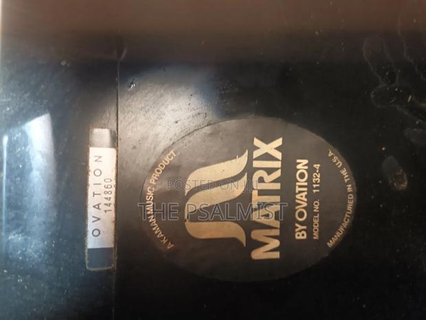 Matrix by Ovation in Solid Case With Strap New Set of Strings photo 5