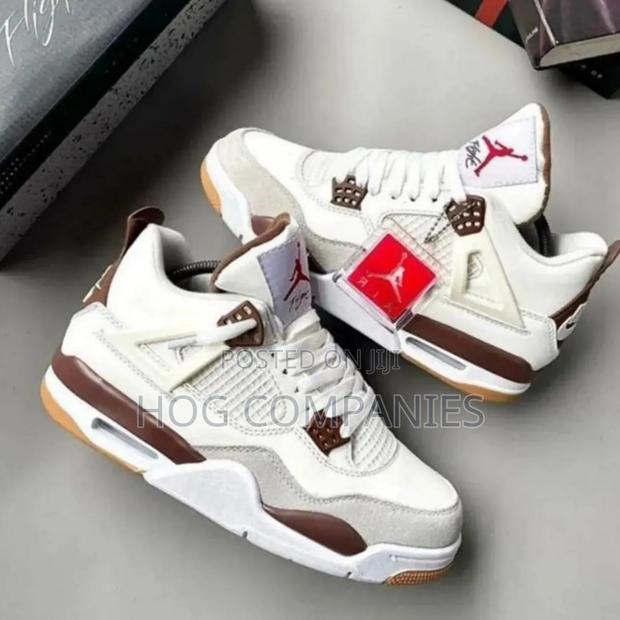 Nike Air Jordan 4 Mocha Shoes in Accra - Fast Delivery in 2 Hours photo 2