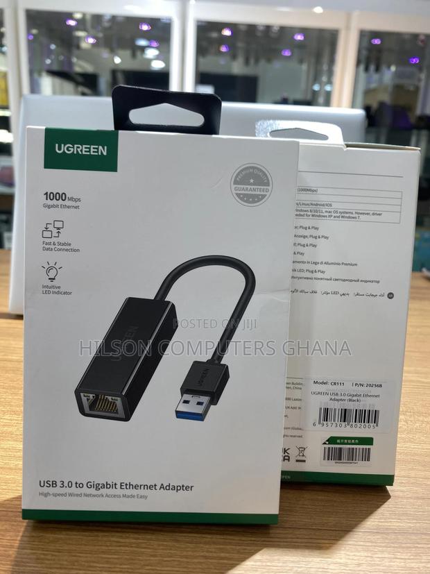 Ugreen Usb-a to 3.0 Gigabit Ethernet Adapter - 20256b photo 2