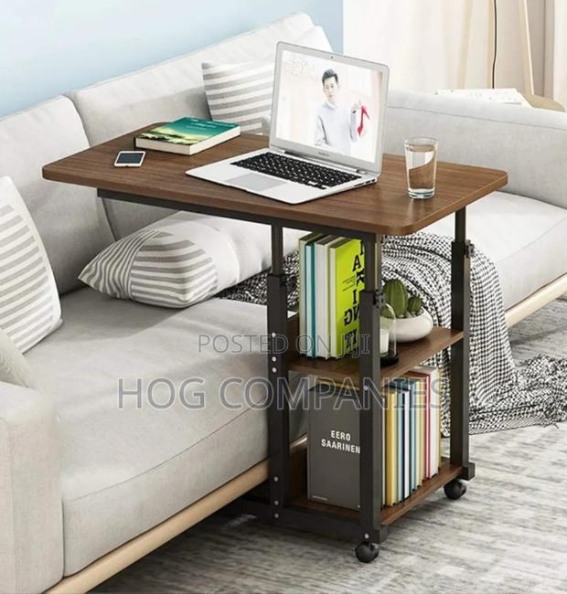 Adjustable Overbed C-Shaped Table With Wheels - Fast Delivery in 2hrs · Photo 4