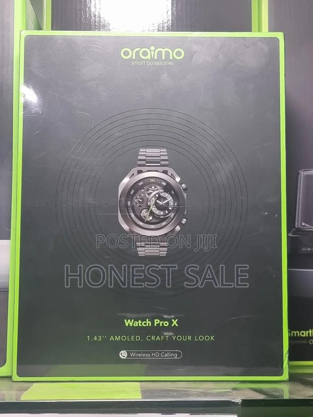 Oraimo Watch Pro X Amoled Ip68 Smart Watch photo 2
