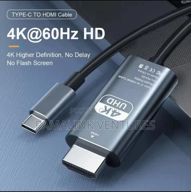 60hz Hd Video Conversion Cable - Type C to Hdmi photo 2