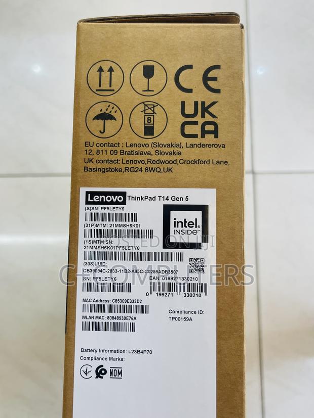 New Laptop Lenovo ThinkPad T14 16GB Intel Core Ultra 7 SSD 512GB photo 3