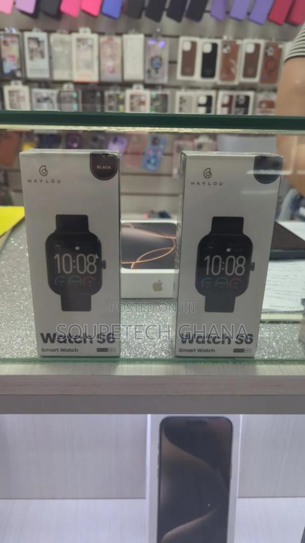 Haylou S6 Smart Watch (White) – Stylish, Smart Affordable