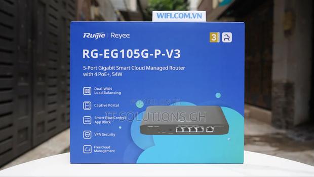 Rg-Eg105g-P-V3 Reyee Cloud Managed Poe Router