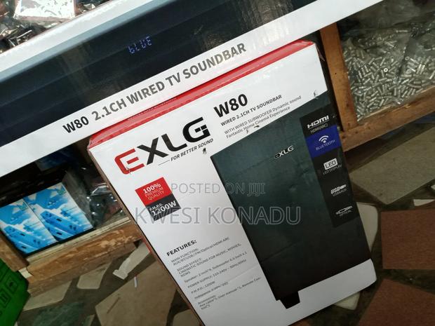 Xmas Sales Exlg W80 Deep Bass Cable Soundbar photo 2