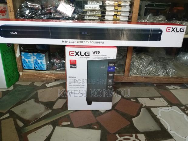 Xmas Sales Exlg W80 Deep Bass Cable Soundbar photo 4