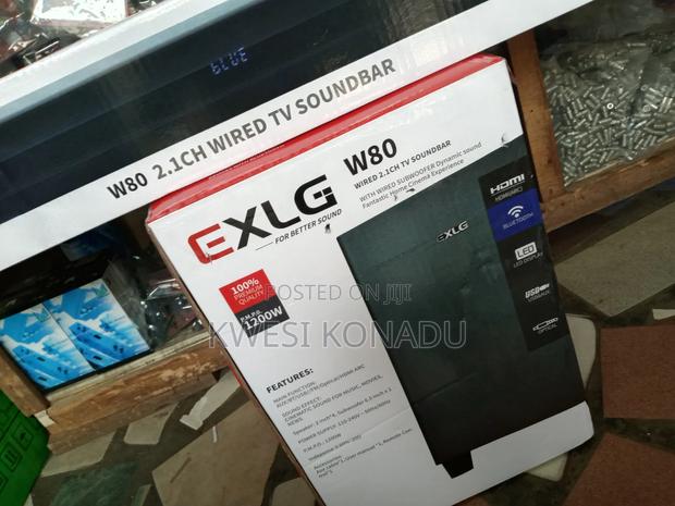 Xmas Sales Exlg W80 Deep Bass Cable Soundbar photo 6