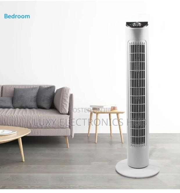 19" Bladeless Oscillating Tower Fan