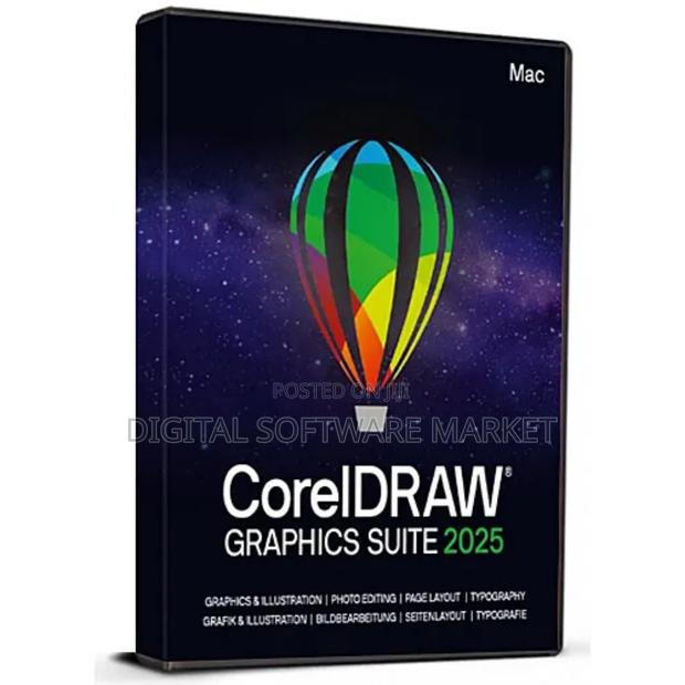 Coreldraw Graphics Suite 2025 for Mac (Lifetime / 1 Device)License Key