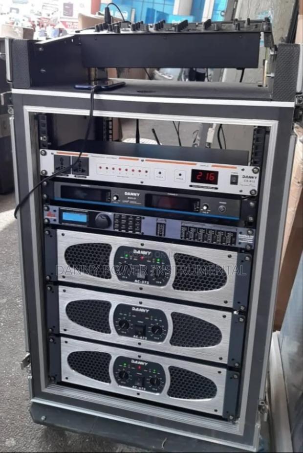Set of Danny Amplifiers in Rack