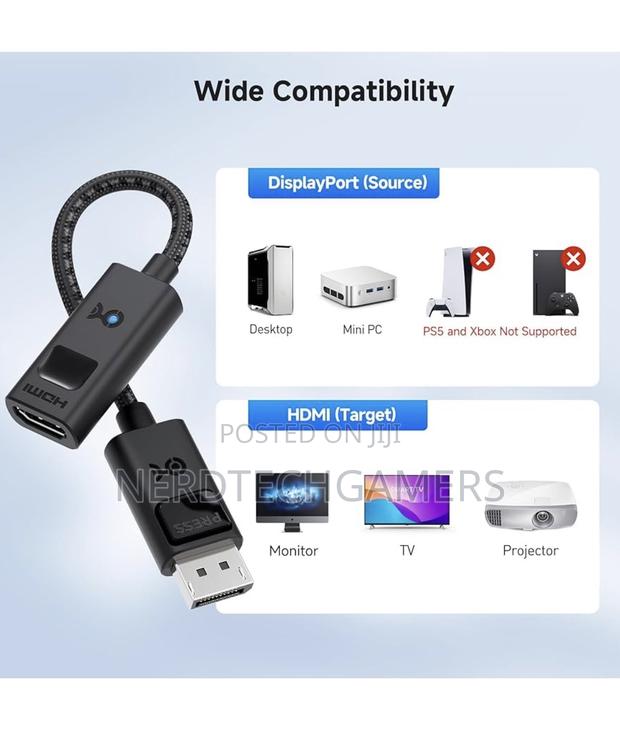 Cable Matters Displayport 1.4 to Hdmi 2.1 Adapter photo 4
