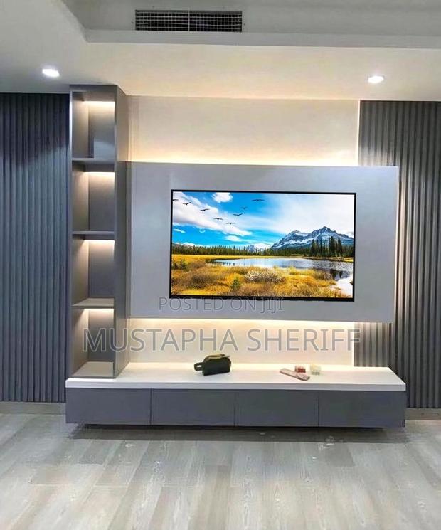 Luxe Vista – Floating Tv Wall Unit With Ambient Backlighting