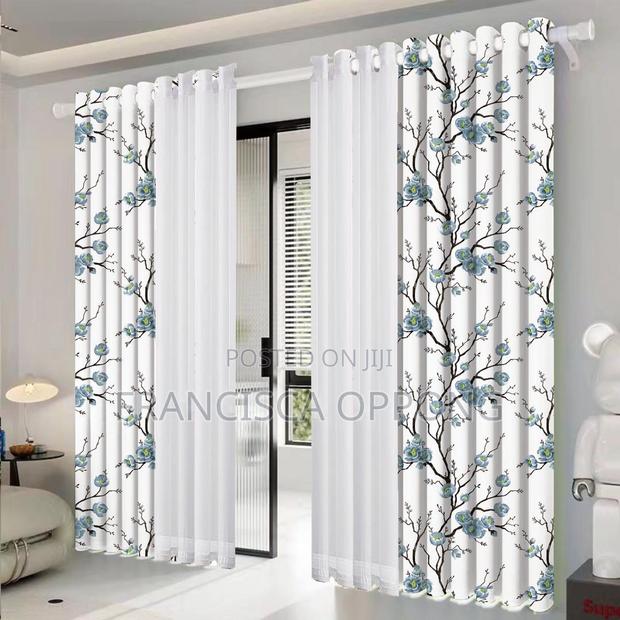 Beautiful 4 in 1 Curtains With Voile(Available in Various Colors ) · Photo 2