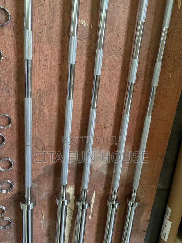 2.2m Olympic Barbell Weightlifting Bar 20kg/ 7ft · Photo 4