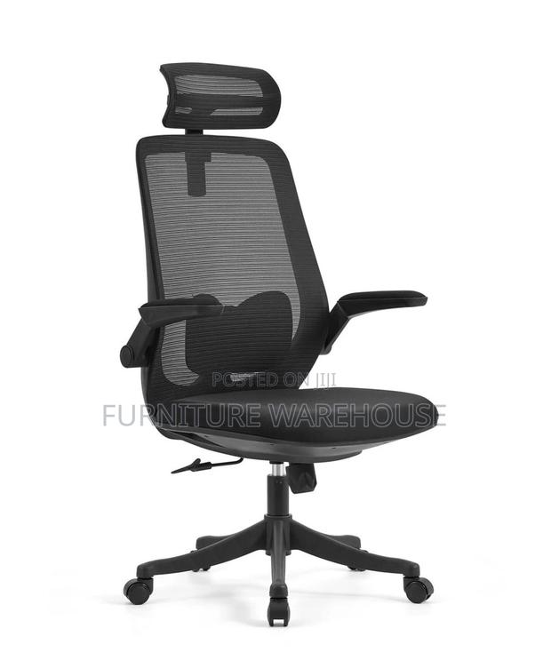 High-Back Ergonomic Mesh Office Chair · Photo 3