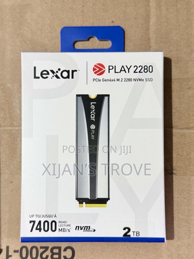 Lexar Play 2280 2tb SSD With Heatsink for Ps5 and Desktop Pc