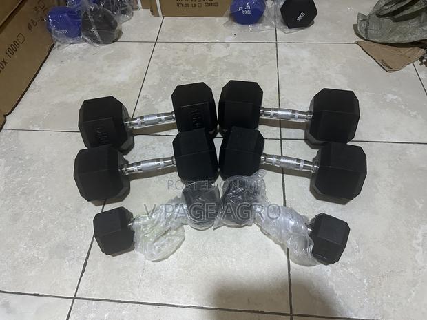10kg Hex Dumbbell (A Pair of 5kg) photo 3