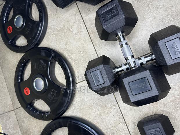 20kg Hex Dumbbell (10kg Pair) photo 3