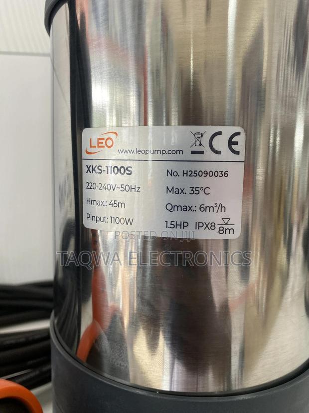 Exact 1.5hp Leo Submersible Pump · Photo 4