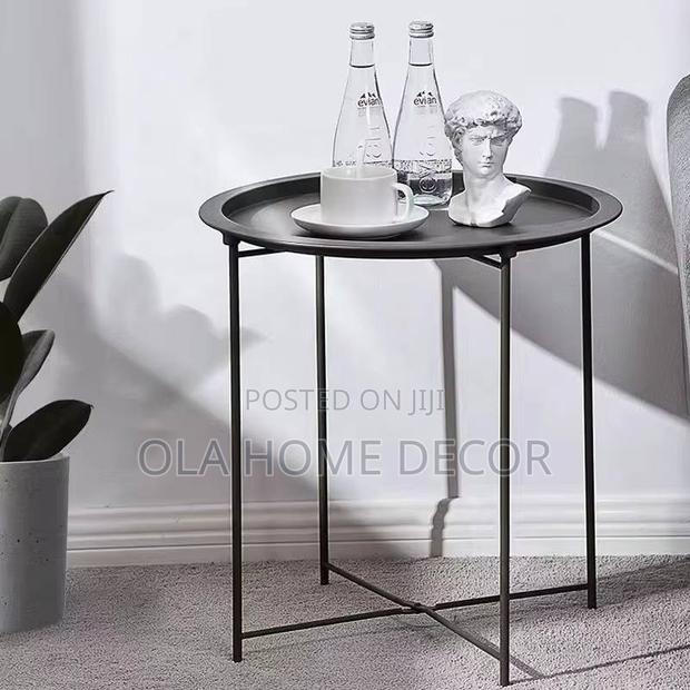 Folding Tray Side Table