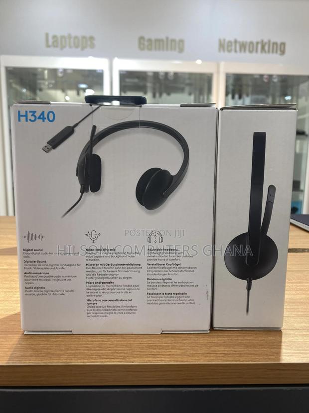 Logitech H340 Stereo Wired Over Ear Usb Headphone photo 3