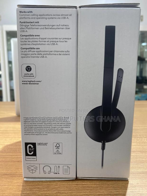 Logitech H340 Stereo Wired Over Ear Usb Headphone photo 4