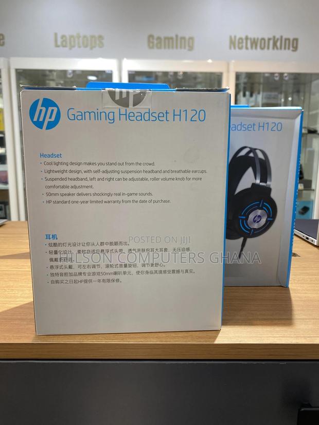 Hp H120g Gaming Headset – Black photo 2
