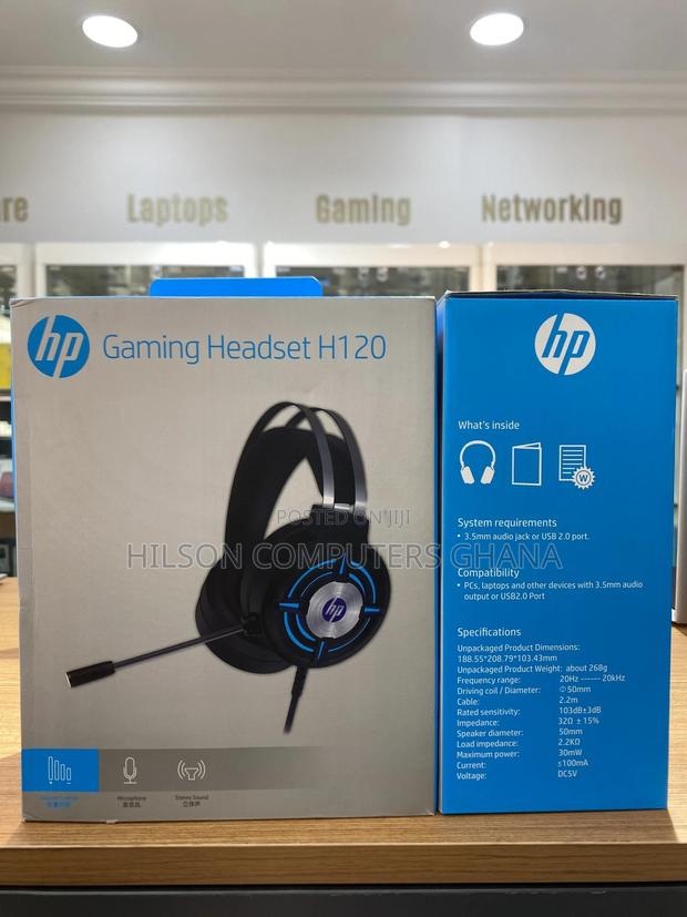 Hp H120g Gaming Headset – Black photo 3