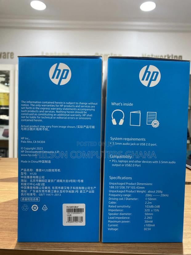 Hp H120g Gaming Headset – Black photo 4
