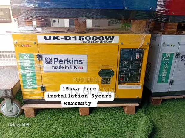 Perkins 15kva Diesel Generator – Original Uk Model, Super Silent · Photo 2