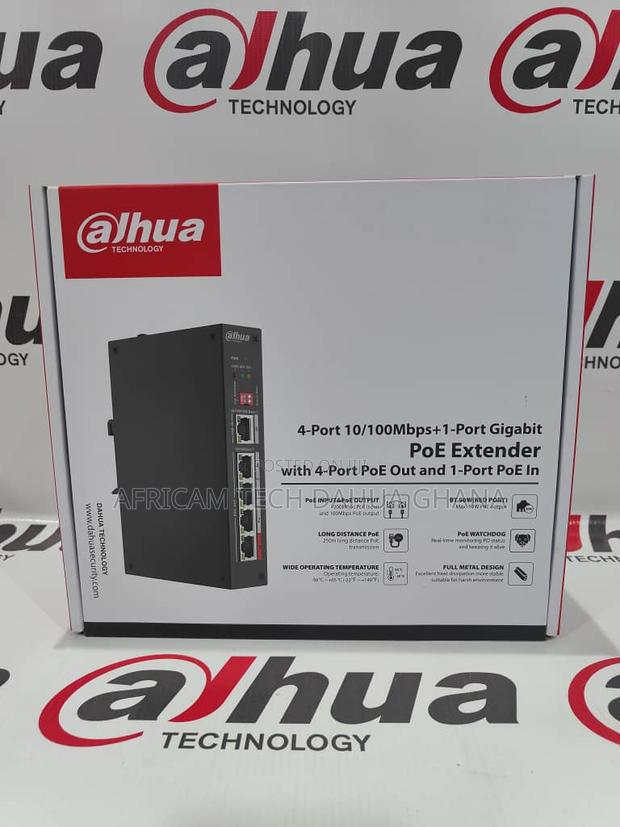 Dahua 4 Port Poe Extender