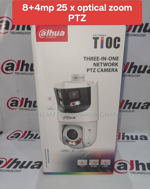 Dahua 8+4mp 25x Optical Zoom PTZ