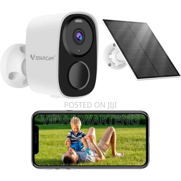 Solar, Battery Powered Surveillance Wifi Camera