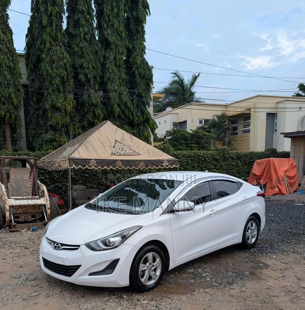 Hyundai Avante 2014 White photo 10
