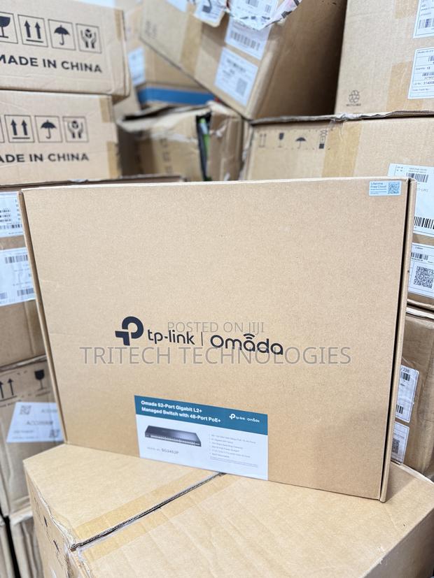 Tp-Link Omada Tl-Sg3452p 52-Port Gigabit L2+Managed Switch+ 48port Poe photo 3