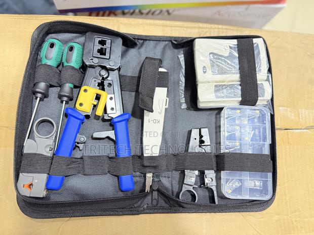 Networking Tools Kit With Pass Through Crimping Tool photo 2