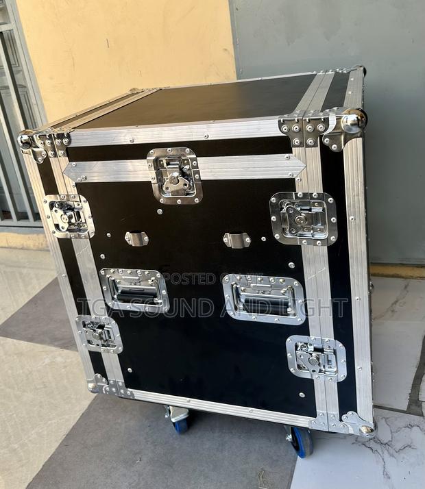 14u Dj Amplifier Rack With Mixer Rack photo 2