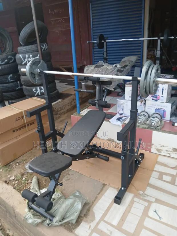 Commercial Bench Press With 50kg Weight